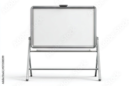 Whiteboard isolated on white background