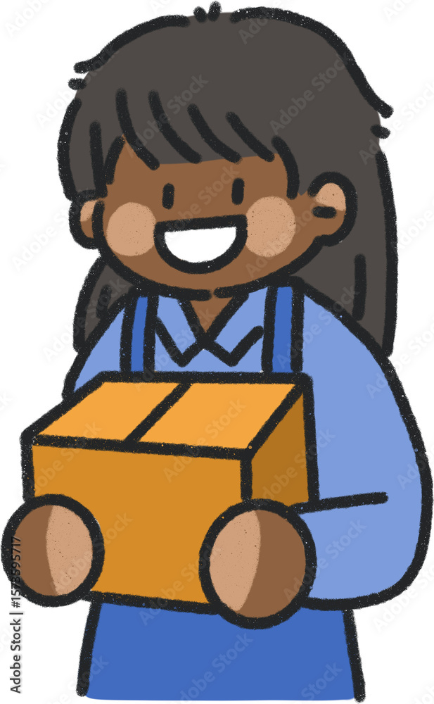 Obraz premium 마트직원