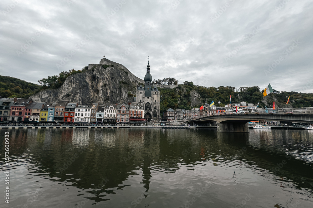 Fototapeta premium Beautiful town of Dinant in Belgium