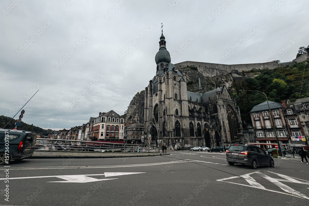 Obraz premium Beautiful town of Dinant in Belgium