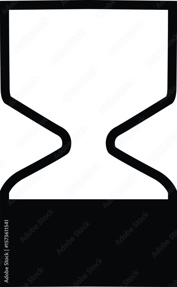 Foto Expiry date ISO black symbol