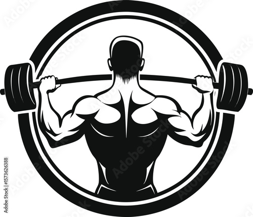 Powerful Weightlifting Strength Training, Muscle Building, Fitness Motivation