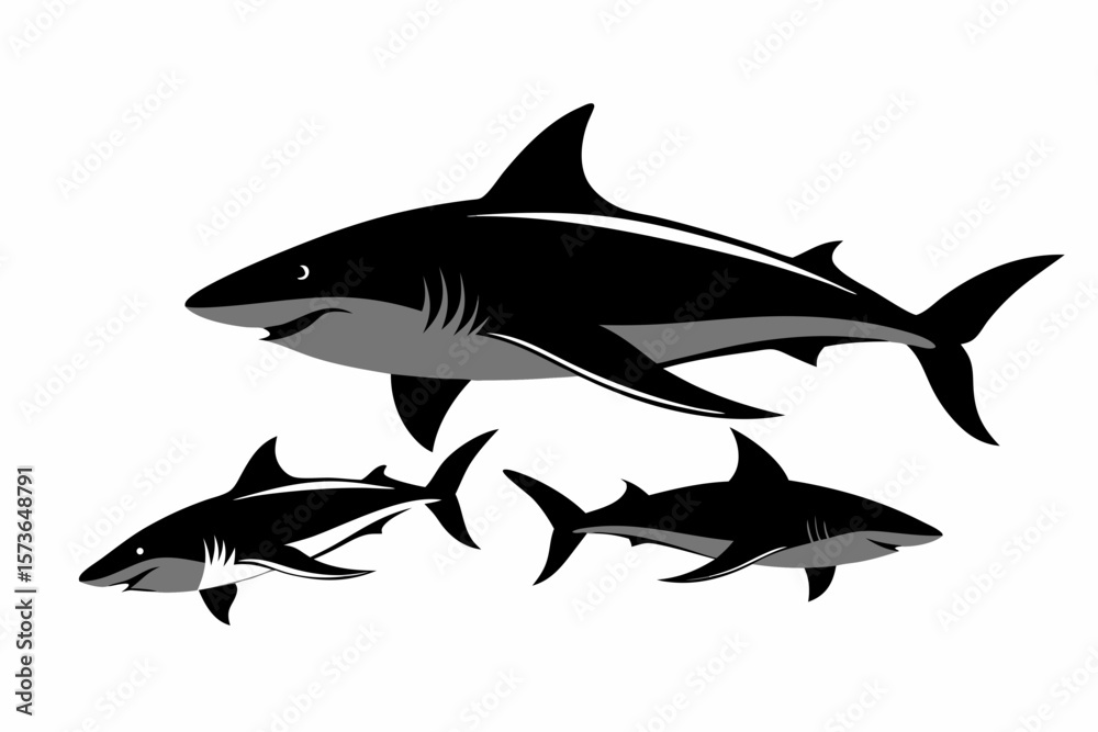 Obraz premium great white shark