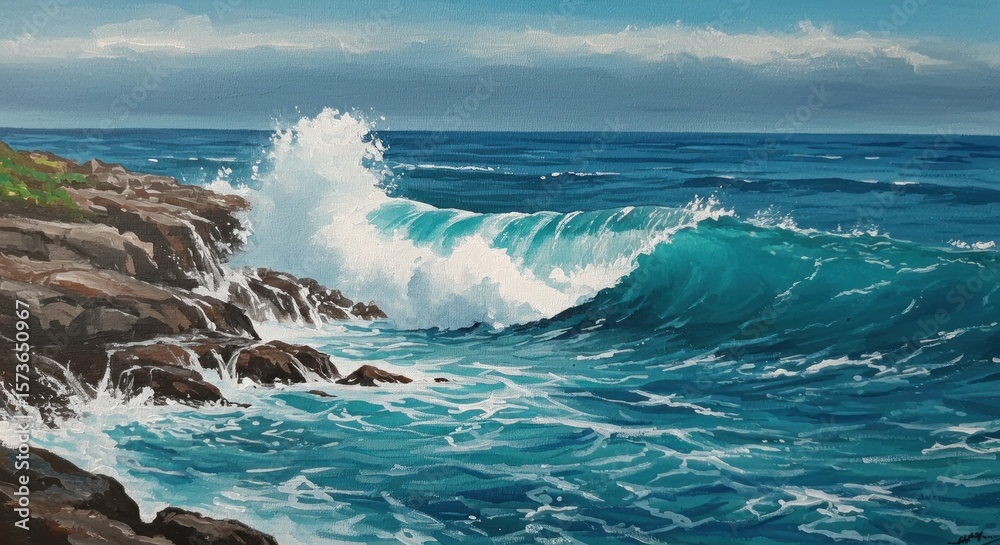 Fototapeta premium ocean, water,