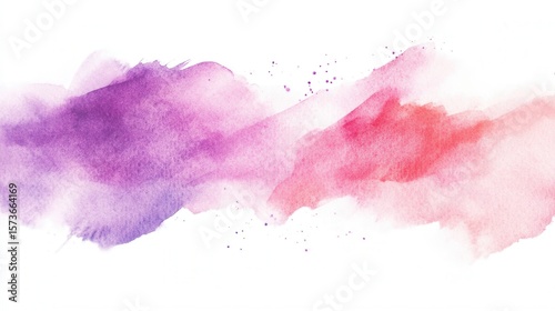 brush strokes blending pink and lavender, artistic design on a white background