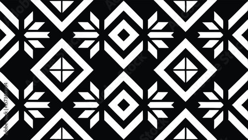 seamless geometric pattern
