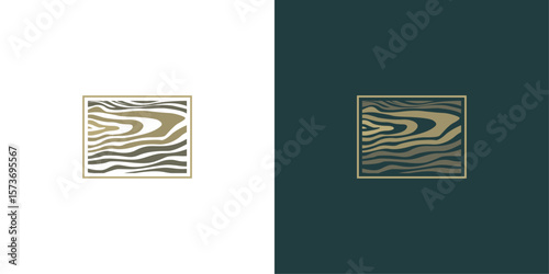wood logo design inspiration, wood texture icon logo vintage vector symbol illustration design.