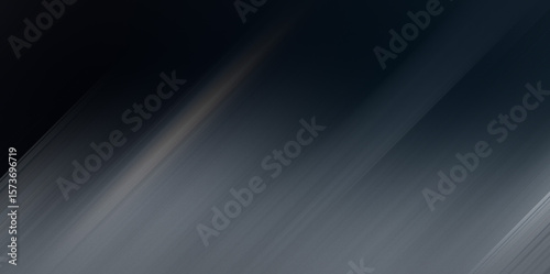 Black - gray gradient diagonal stripes, simple and steady, creating a low - key atmosphere, usable as backgrounds, posters, ads, PPTs, texture banners, wallpapers.