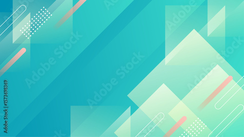 Abstract teal geometric design suitable for backgrounds, branding, packaging, and digital art projects. Perfect for modern and creative concepts.