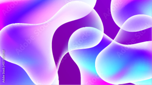 Abstract purple pink and blue fluid shapes perfect for artistic backgrounds, contemporary designs, colorful presentations, and mesmerizing digital projects.