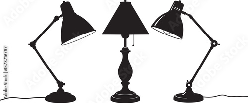 Classic table lamp silhouette with a timeless design