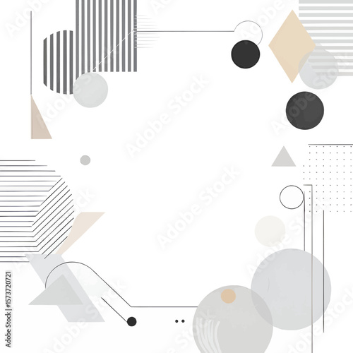 abstract background with frame