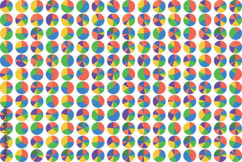 pie chart background 16 columns x 12 rows