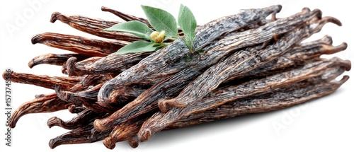 Dried vanilla beans