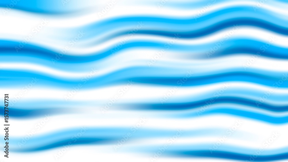 Fototapeta premium abstract blue waves