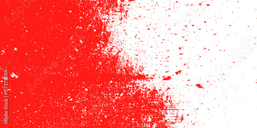 Red and white abstract grunge paint texture background. eps 10