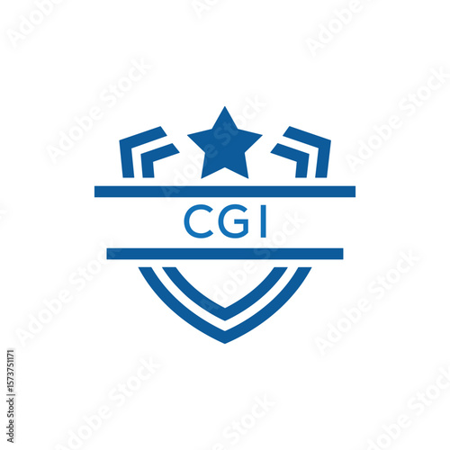 Dynamic Tech Logo Design with CGI Letters and Abstract Motion Elements – Modern Business Identity. CGI Letter Logo.
