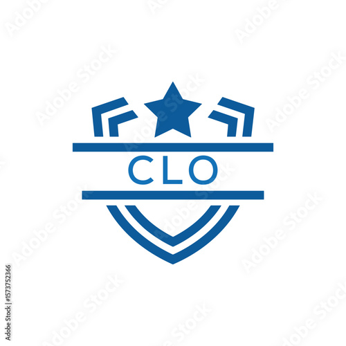 Dynamic Tech Logo Design with CLO Letters and Abstract Motion Elements – Modern Business Identity. CLO Letter Logo.
