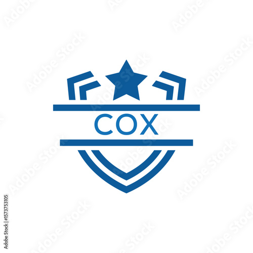 Dynamic Tech Logo Design with COX Letters and Abstract Motion Elements – Modern Business Identity. COX Letter Logo.
