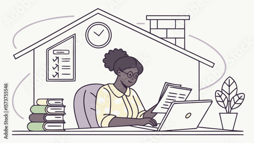 Work from home productivity tips for remote workers and online meetings and home office setup ideas