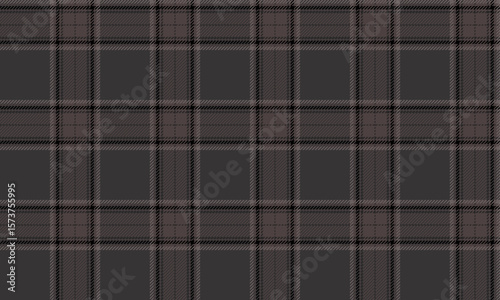 Seamless plaid pattern, dark grey, brown, black for fashion design, clothes, pants, shirts, bags, scarves that are elegant, modern and add design value to the product.