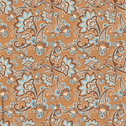 elegant paisley pattern for wallpaper background and textile beautiful paisley originated in persia and paisley is popular in Iran india scotland this paisley design is good for dress shawl scarf rida