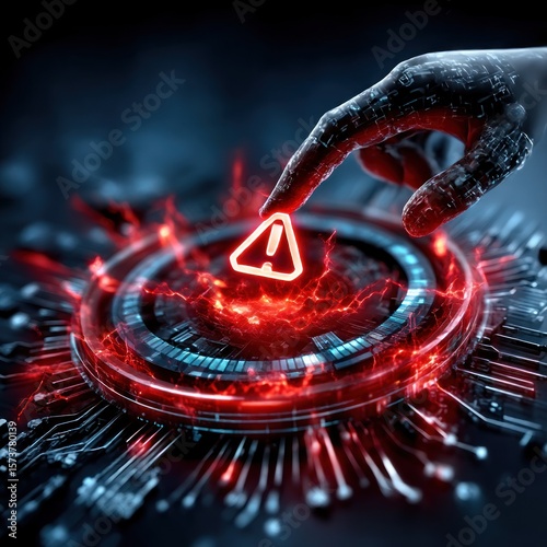 Digital hand triggers error