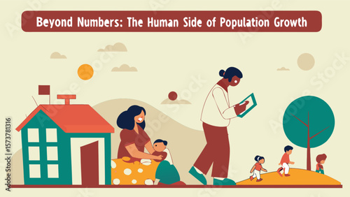 Understanding population growth impact on families and communities: a visual representation of challenges