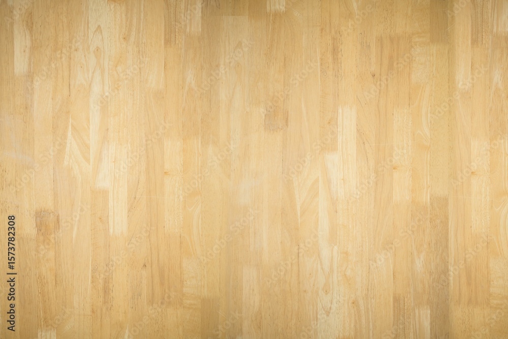 Flat design polished wooden floor surface is stretching across frame with natural grain patterns Flat design polished wooden floor surface is stretching across frame with natural grain patterns