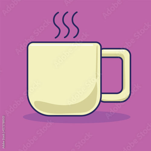 mug cup glass illustration