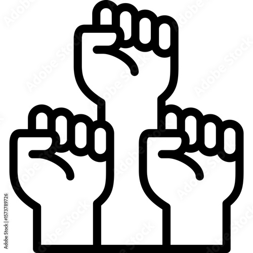 power icon illustration design with outline