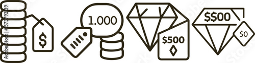 Price Tags and Diamonds: A Visual Representation of Value and Cost in the Luxury Goods...