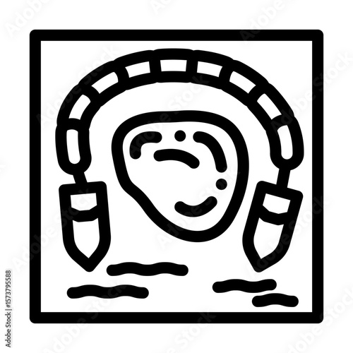 boat collecting oil water line icon vector illustration