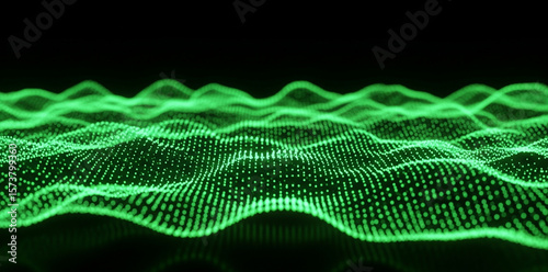 Hues of Green Data: Modern Art
