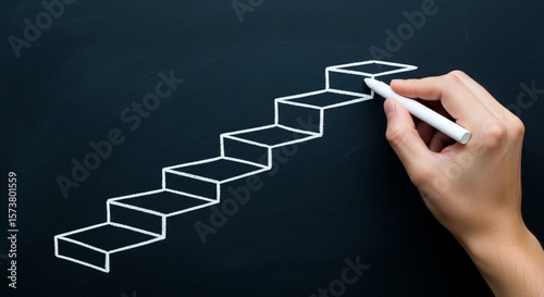 Success and Personal Growth Steps on Blackboard