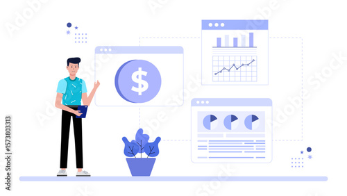 Business owner reviewing payment gateway options