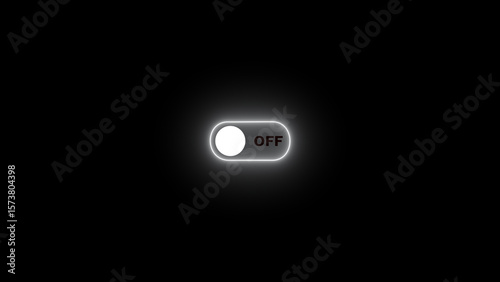 Switch on and switch off button. Power digital button. Turning on-off button background. power off / on button icon.