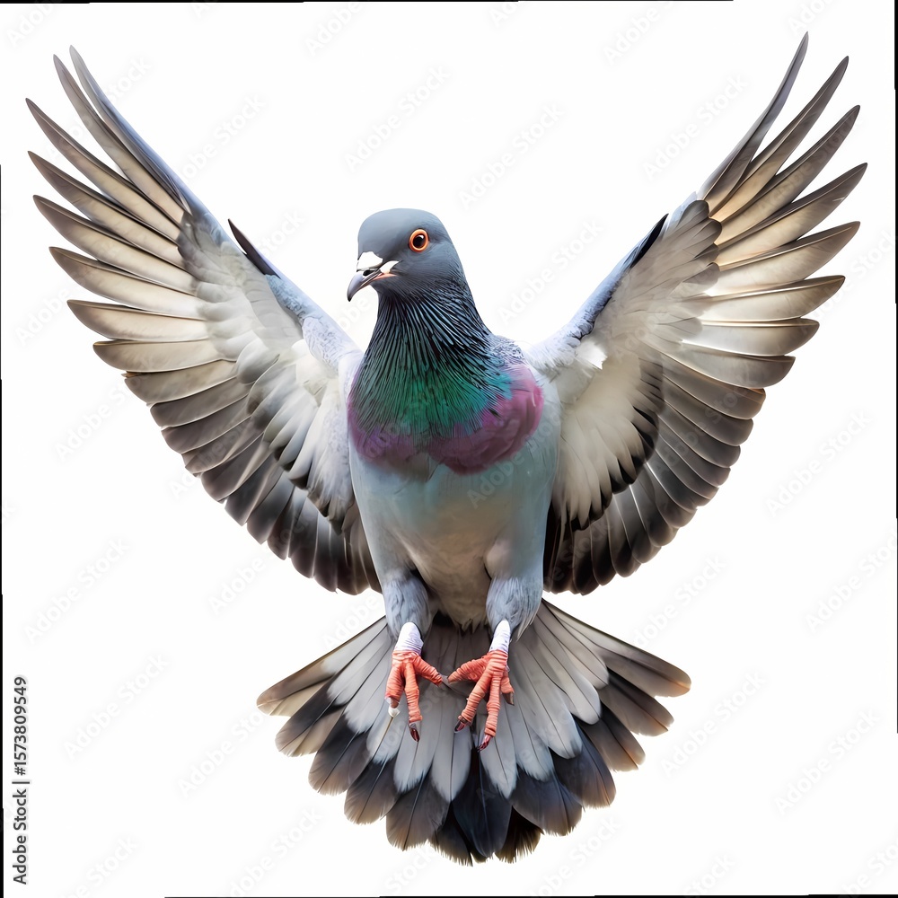 Pigeon Flying Pigeon Flying