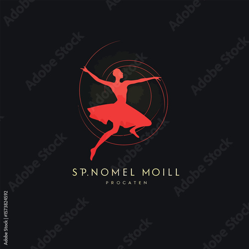 Dance studio logo
