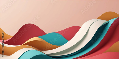 Colorful Easter eggs in a tray, a vibrant symbol and design element