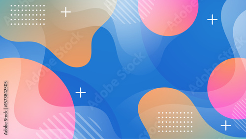 Abstract colorful fluid design perfect for background, wallpaper, print, web design, and artistic projects needing vibrant and dynamic visuals.