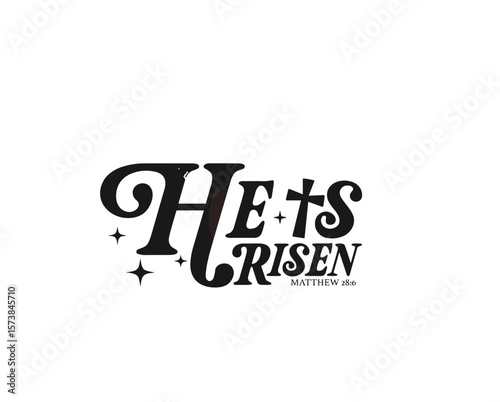 HE IS RISEN SVG 