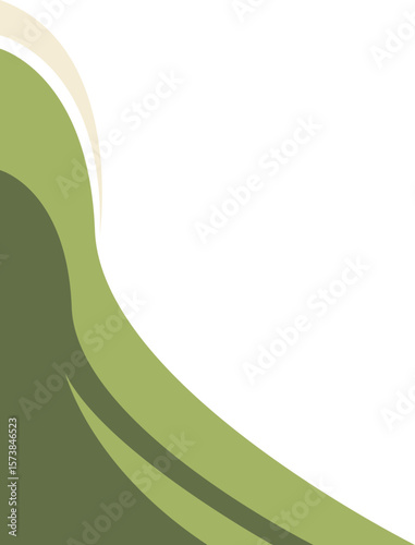 Business Wave Corner Vector