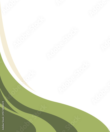 Business Wave Corner Vector