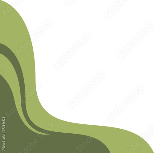 Business Wave Corner Vector