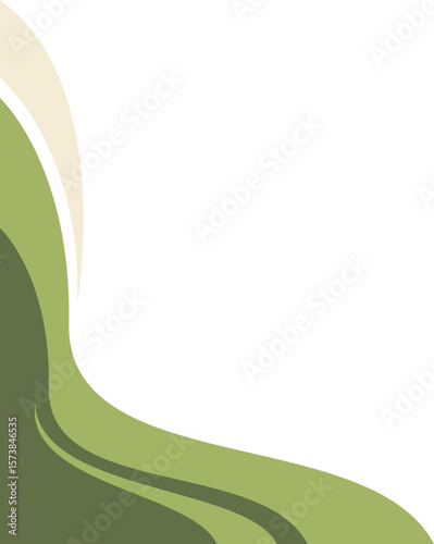 Business Wave Corner Vector