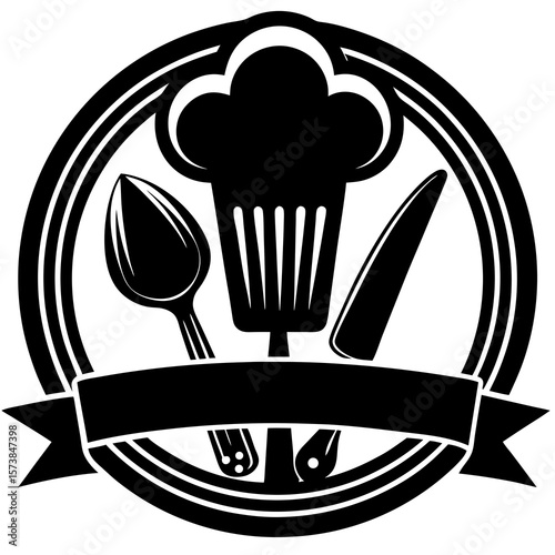 vector illustration of a diner plate