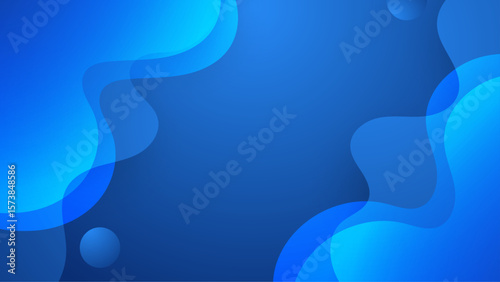 Abstract blue wavy background ideal for website headers, social media posts, digital designs, or printed products adding dynamic and modern touch.