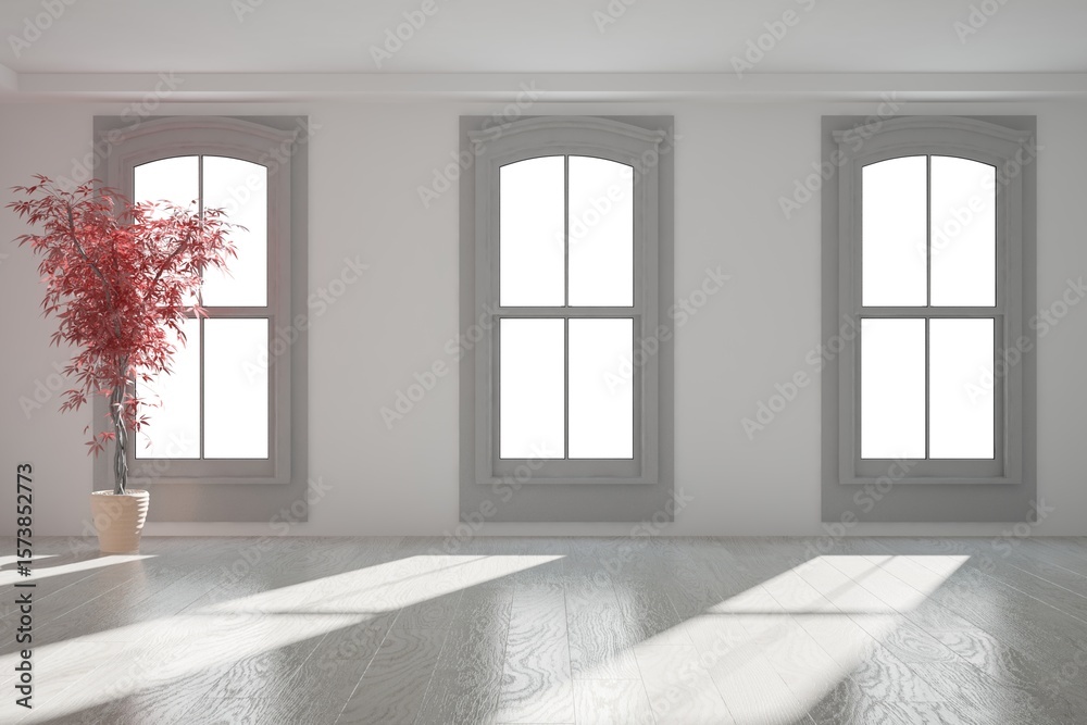 Fototapeta premium Modern interior design. 3D illustration