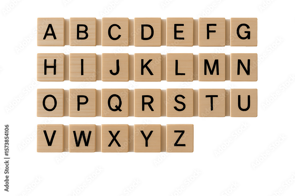 Complete Wooden Alphabet Letters on Transparent Background – High-Resolution Educational Typography Design Complete Wooden Alphabet Letters on Transparent Background – High-Resolution Educational Typography Design